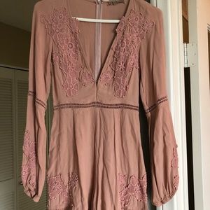 For Love & Lemons Lilou floral Romper